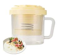 Colador de yogur seco - Colador de yogur | Filtro de Huice | Malla fina para hacer casera | Preparación de leche | Fermentación de queso, extracción de , preparación de café, colado de sopa