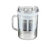 Colador de yogur seco | Filtro de cocina reutilizable, separador de con colador de malla fina y tapa, para queso, sopa de bayas, fruta, café y cocina