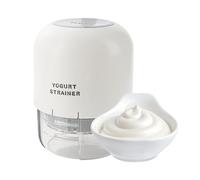 Colador de yogurt tipo prensa, cesta colador de té, colador de filtro extraíble para salsa, té, café, cocina, miel, , leche, bebidas, paneer