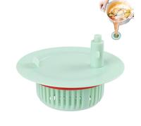 Colador Desagüe Cocina,7,5 Cm Vaciado por Presión Automática | Cesta de Drenaje con Tapón - para Restos de Comida Bolsitas de Té Cocina Comedor Hogar