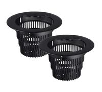 Colador desagüe fregadero | Drenaje rápido 2 piezas tapón retráctil - Cesta filtro desagüe fregadero | Para limpieza pelo residual hogar baño restaurante familia