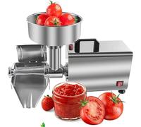 Colador eléctrico comercial de 370 W, prensa para alimentos, exprimidor para mermeladas y salsas, acero inoxidable