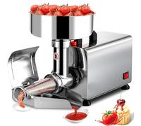 Colador eléctrico comercial de acero inoxidable para hacer alimentos y salsas, prensa de frutas, exprimidor para mermeladas y conservas.