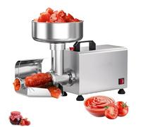 Colador eléctrico de tomate, fresadora de salsa de grado comercial de 0,6 HP con acero inoxidable 304, colador de alimentos para salsa de tomate, arándano, fresa y más
