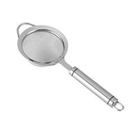 Colador Fino de Malla de Acero Inoxidable Colador de Cocina Filtro de Cocina para Huevo Té Arroz Jugo 26.5cm / 10.4 Pulgadas Diámetro 10cm / 3.9 Pulgadas
