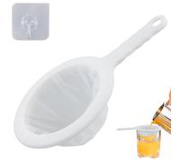 Colador fino, filtro colador, colador pequeño, colador de cocina con gancho adhesivo, colador pequeño para zumo, café (200 malla)
