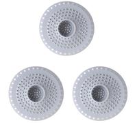 Colador flexible de silicona de grado alimenticio para fregadero, protectores de drenaje generales, no para baño, cocina, baño, fregadero, filtro de pelo