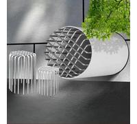 Colador Fregadero Rejilla Desague Ducha Tapa Desague Ducha Filtro Duchas Pelo para Canalones y Bajantes Sumidero Terraza Rejilla Desagues Terraza para Balcón y Jardín(75 mm)