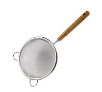 Colador Metálico - Colador Tamiz para Espaguetis de Metal para Hornear - Utensilios De Repostería Con Dos Asas Para Harina Patatas Leche De Soja Arroz Verduras Hogar Apartamento