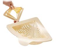 Colador para el desagüe del fregadero de la cocina - Desagüe angular magnético - Cesta filtro para el fregadero - Para lavar frutas y verduras pasta casa dormitorio apartamento restaurante Fam