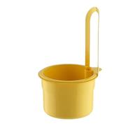 Colador para fregadero, colador que ahorra espacio para restos de comida, colador de desagüe resistente a olores para cocina, lavadero, baño, ducha y comercio