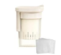 Colador para hacer yogur, colador de yogur múltiple con bolsa de malla fina, juego de filtros para hacer leche y nueces, cuajada colgante, filtro de de malla fina, reutilizable multifunción para