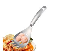Colador para moler, cuchara para machacar ajo - Colador para cuchara de cocina | Cuchara de cocina con espátula con mango ergonómico para raspar las sobras del fondo de la botella y dra