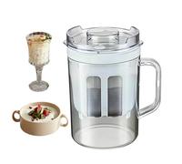 Colador para yogur,Filtro de Alimentos Reutilizable | Separador de con Malla Fina y Tapa,Para Queso, Leche de Soja, Bayas, Sopas, Jugos, Café, Cocina