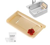 Colador plegable para fregadero de cocina, colador de malla fina con | Cesta para fregadero de cocina, colador, para frutas, verduras, alimentos, residuos, hojas de té, hogar, apartamento, esquina