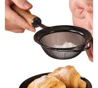Colador resistente - Colador de malla fina de acero inoxidable | Utensilios de cocina para hornear Colador Filtración de tamiz Enjuague Harina Arroz Granos Té Huevos Jugo Pasta
