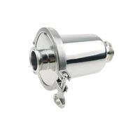 Colador sanitario corto en línea de 1,5 "Tri Clamp SS304 de acero inoxidable 100 malla, for filtro sanitario de triple abrazadera de jardín doméstico