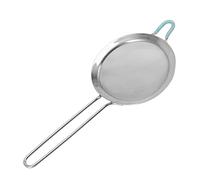 Coladores de Malla Fina, Colador de Malla Fina con Largo, Colador Pequeño de Mano de Acero Inoxidable Fino de Malla 60 para té, café, Harina, Azúcar, Especias, Arroz (14cm)