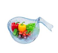 Coladores para Cocina - Colador Para Verduras,Cesta Coladora con Empuñadura Antideslizante para Cocina, Uso Doméstico y Preparación de Ensaladas