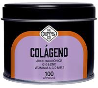 Colágeno con Ácido Hialurónico, Coenzima Q10, Zinc, Vitamina C, A, D y B12 - Máxima Dosis - Colágeno para las Articulaciones Fuertes, Piel Tersa, Huesos y Cabello - Colágeno Hidrolizado