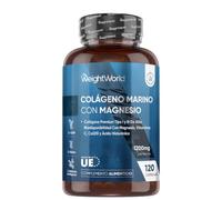 Colágeno con Magnesio 1200mg - 120 Cápsulas, Complejo con Ácido Hialurónico | Vitamina C, CoQ10 y Zinc - Colágeno Marino Tipo I y III, Sin OGM