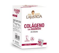 ANA MARIA LA JUSTICIA COLÁGENO CON MAGNESIO SABOR FRESA 20 STICKS