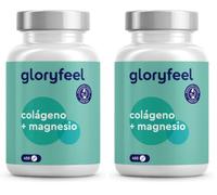 Colágeno con Magnesio - 450 Tabletas - 3600mg de Colageno hidrolizado puro y 169mg de magnesio - Para el ciudado de articulaciones, huesos, músculos, piel tersa y más energía (Paquete de 2)
