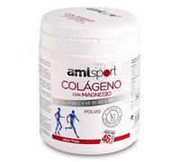 AMLSport Colágeno Con Magnesio+VIT.C+B1.B2.B6 Polvo Fresa 350gr