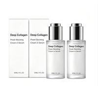Colágeno Cream-in Suero Deep Formula, concentrado coreano para el cuidado facial, hidratante y reafirmante, para todos los tipos de piel, 30 ml por botella, paquete de 2
