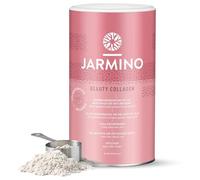 Colágeno con ácido hialurónico, vitamina C, biotina, zinc | Beauty colageno hidrolizado para piel y cabello bonitos | colageno en polvo (30 porciones)| sin aditivos | 450g | JARMINO