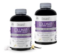 Colageno Drasanvi Collmar Hidrolizado Marino Con Magnesio Acido Hialuronico | Cuida Cartilagos, Huesos Y Piel - Colageno Marino Hidrolizado En Comprimidos Sabor Vainilla, Pack 2x180 Comp, 360 Und