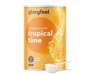 Colágeno en polvo 500g - Péptidos de colágeno patentado: VERISOL®, TENDOFORTE® y FORTIGEL® - Más vitamina C, Zinc y Cobre - 12.500 mg de colageno hidrolizado puro tipo 1 - Sabor tropical