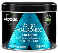 Aldous Bio Ácido Hialurónico 220 mg con Colágeno – 120 cápsulas