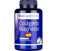 Colágeno Hidrolizado con Magnesio - 180 Pastillas, 30 Días de Tratamiento - Suplemento para Mejorar el Estado de Articulaciones y Huesos, Mejora el Estado de Piel, Uñas y Pelo