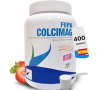 Colágeno Hidrolizado con Magnesio - FEPA Colcimag - Complemento Alimenticio Diario en Polvo con Ácido Hialurónico y Vitamina C - Mantenimiento de Huesos y Articulaciones - 400 g - Fepadiet
