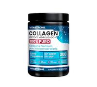 Colágeno Hidrolizado en Polvo COLLinstant, 100% Puro, Tipo I y III, Sin Sabor ni Olor, Colágeno Bovino en Polvo Vitastrong con Cuchara Dosificadora de 10g, Sin Gluten, Lactosa, OGM