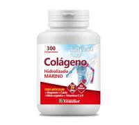 Colágeno Hidrolizado Marino con Magnesio, Calcio, Vitamina C y D | 300 Comprimidos | Zentrum Ynsadiet | Sin Gluten | Complemento Alimenticio para Huesos, Cartílagos y Músculos | 50 Días