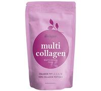 Colágeno hidrolizado puro en polvo de tipos 1, 2, 3, 5, 10 [500g] - Multi colágeno marino, bovino, pescado - alto dosificado - 10.000 mg de colágeno al día