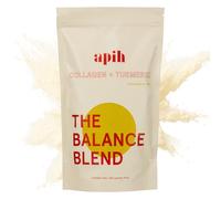 Colageno Hidrolizado Puro Polvo con Curcuma Natural - Mejora la Piel, Pelo, Uñas y Reduce Inflamación - Colágeno Hidrolizado en Polvo + Curcuma - Sin Azúcar Ni Gluten - Apih (Normal Size)