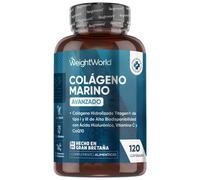 Colágeno Marino con Ácido Hialurónico - 1200 mg 120 cápsulas - Fórmula Avanzada con Vitamina C, Zinc y CoQ10