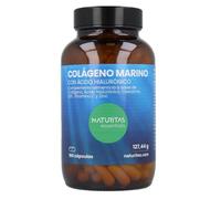 Colágeno Marino con Ácido Hialurónico | 180 Cápsulas | Naturitas Essentials | Colágeno Hidrolizado con Vitamina C, Zinc y CoQ10 | Alta Biodisponibilidad