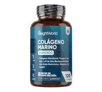 Colágeno Marino con Ácido Hialurónico - 1200 mg 120 cápsulas - Fórmula Avanzada con Vitamina C, Zinc y CoQ10