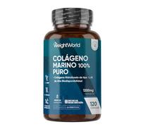 Colágeno Marino Hidrolizado 100% Puro 1200 mg, Suministro para 2 Meses