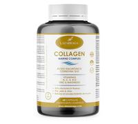 Colágeno Marino Hidrolizado con Ácido Hialurónico, Q10 y Vitaminas (Para 2 Meses) | Enriquecido con Magnesio y ZINC