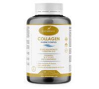 Colágeno Marino Hidrolizado con Ácido Hialurónico, Q10 y Vitaminas (Para 4 Meses) | Enriquecido con Magnesio y ZINC