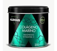 Aldous Bio Colágeno Hidrolizado Puro Marino Naticol con Magnesio y Vitamina C 200 cápsulas
