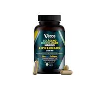 Colágeno Marino Liposomado Collasel® con Ácido Hialurónico, Vitamina C y CoQ10 - Alta Absorción para Piel, Cabello y Uñas - 200 Cápsulas