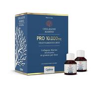 Colágeno Marino PRO 10 000 mg - tratamiento intensivo - 10 g de colágeno por dosis - a base de colágeno marino hidrolizado - con ácido hialurónico y vitaminas B6, C y E Optima Naturals