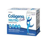 Colágeno Neutro Forte 30 Sobres | 5 g de Colágeno Hidrolizado + 1 g de L-Glutamina | Vitamina C | Sabor Neutro | Sin Gluten | Laboratorios Ynsadiet