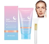 Colágeno Night Wrapping Mask,Colágeno-Mask,Nachtmaske,Colágeno-Nachtmaske Nachtpflege, verbessert die Weichheit und Festder Haut Feuchtigkeit (1PCS)